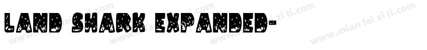 Land Shark Expanded字体转换